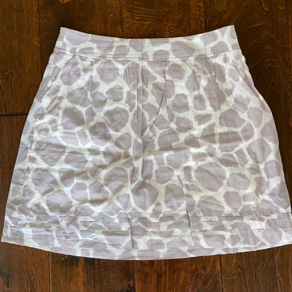 Loft dotted skirt